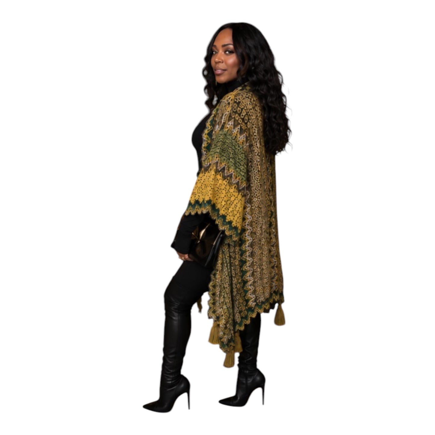 The effortless Lux poncho ￼