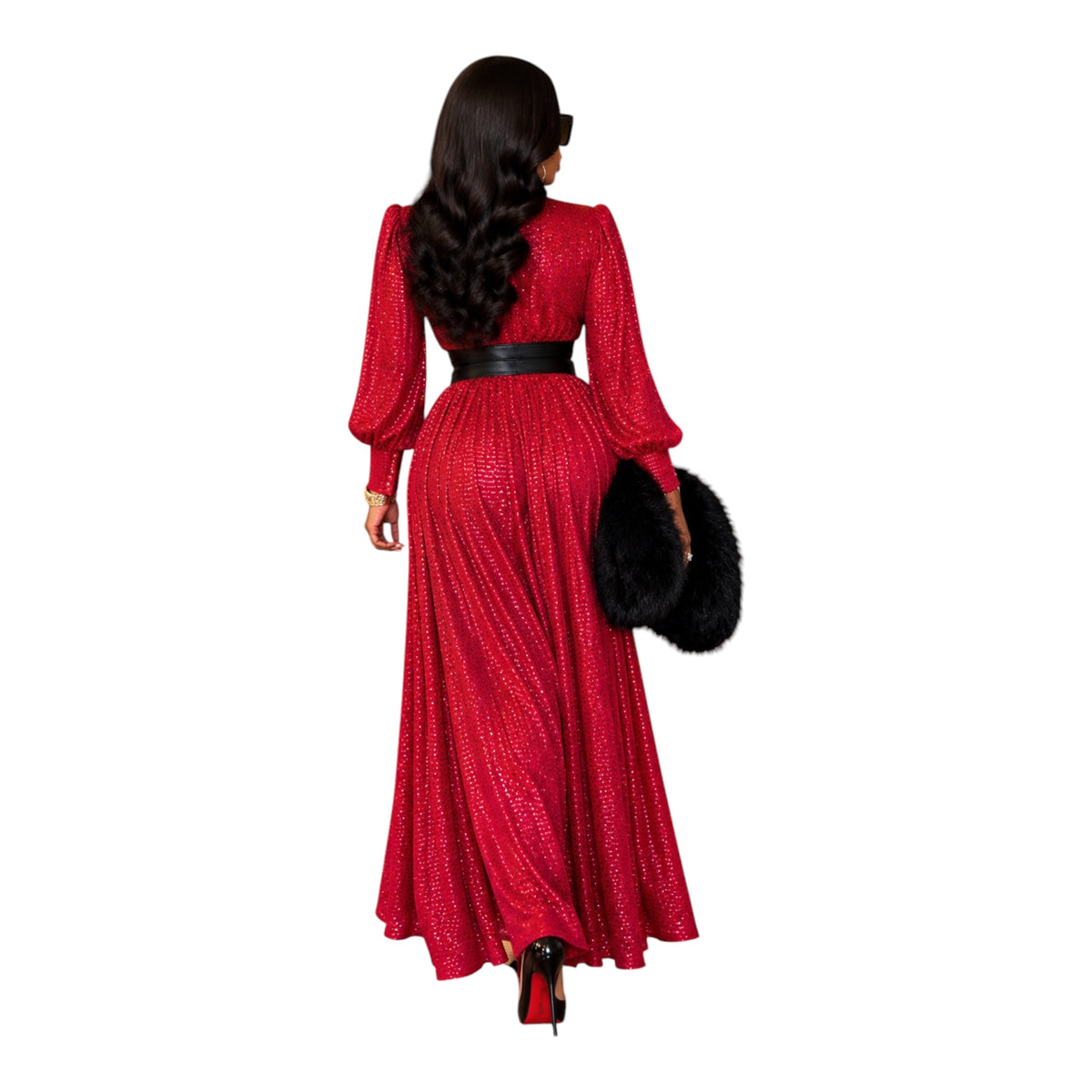 Church girl fly in red