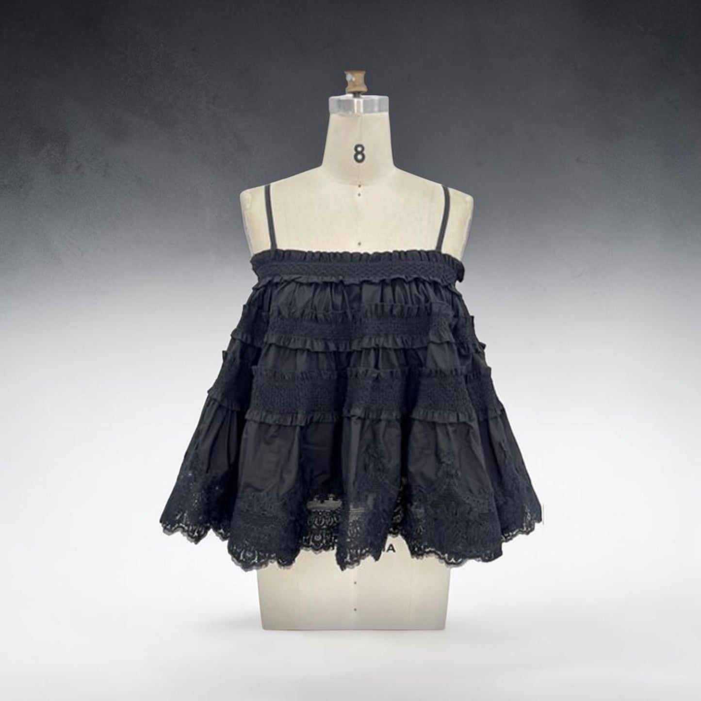 The eight girl baby doll top