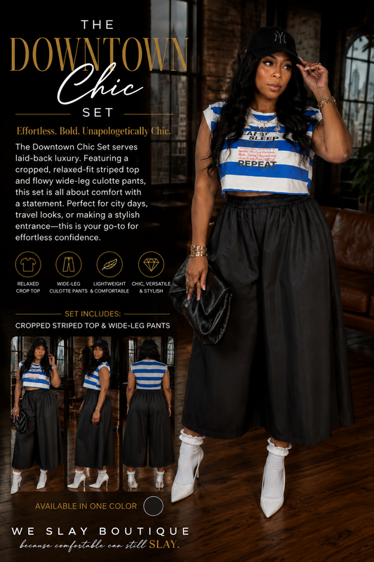 The downtown chic set