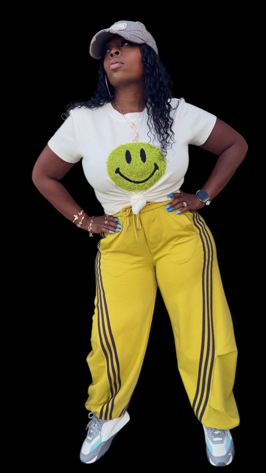 She smile