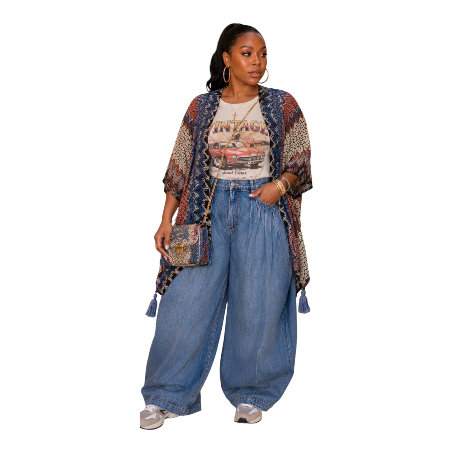 The effortless Lux poncho ￼