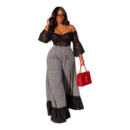 THE CHECKMATE LACE PANTS ♟️