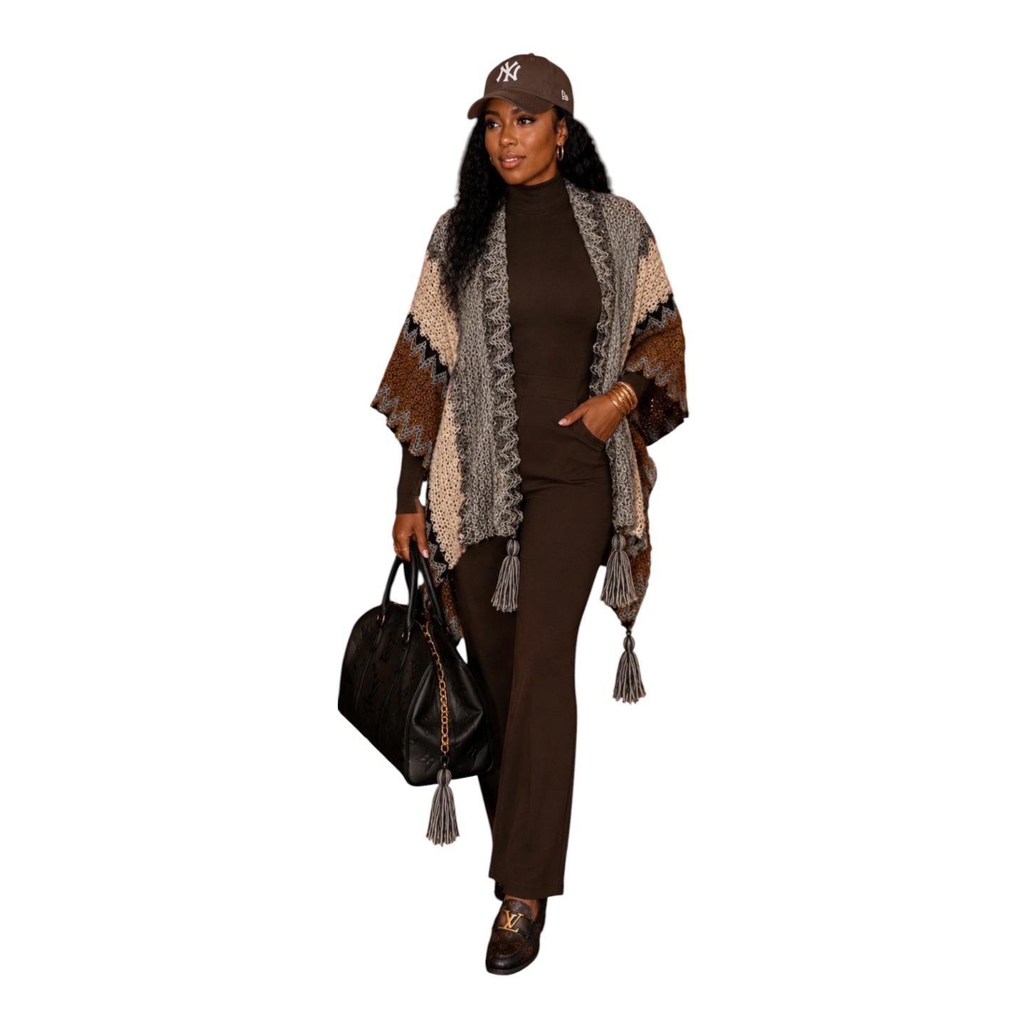 The effortless Lux poncho ￼