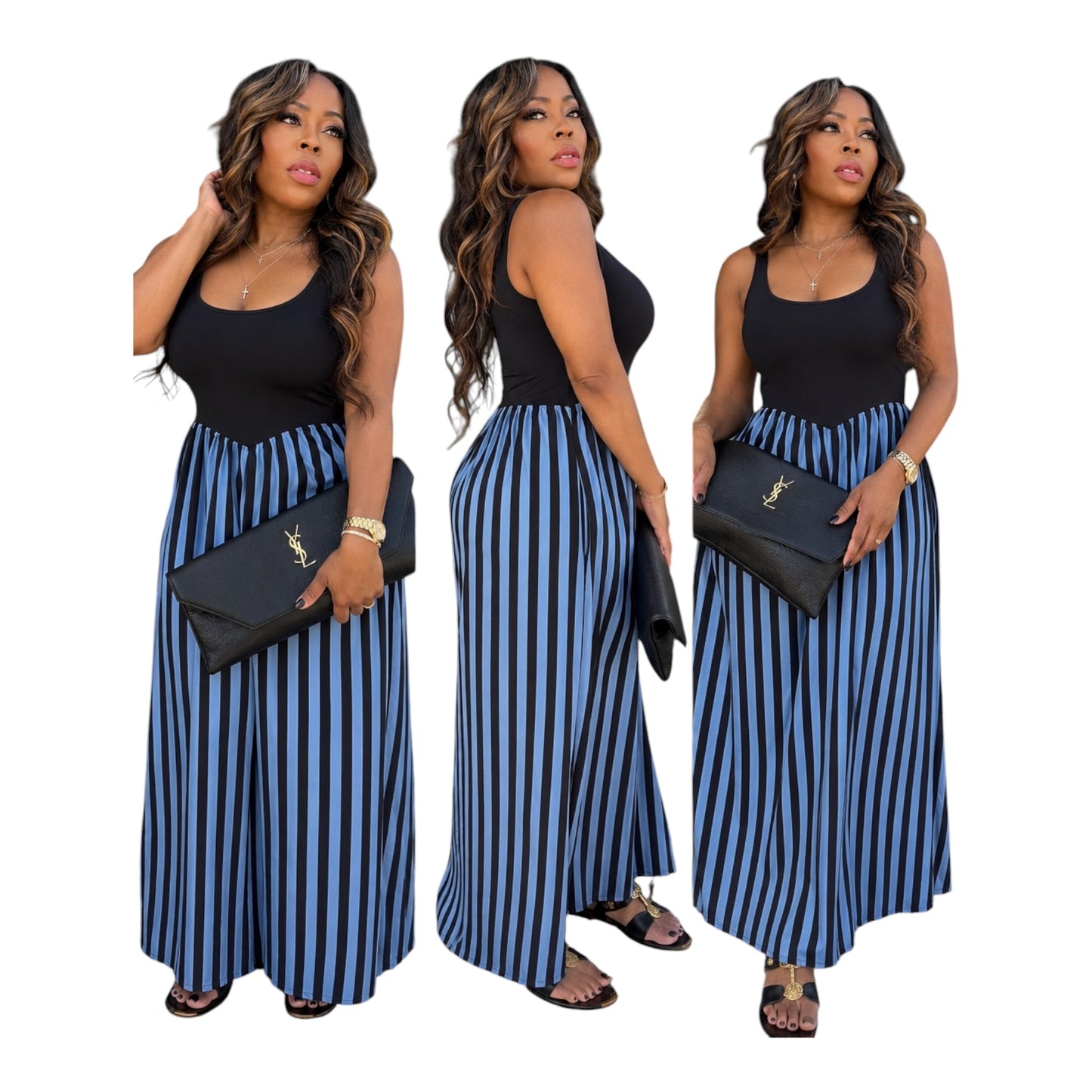 LA girl maxi dress