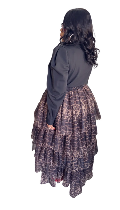 The wild edge tulle Maxi