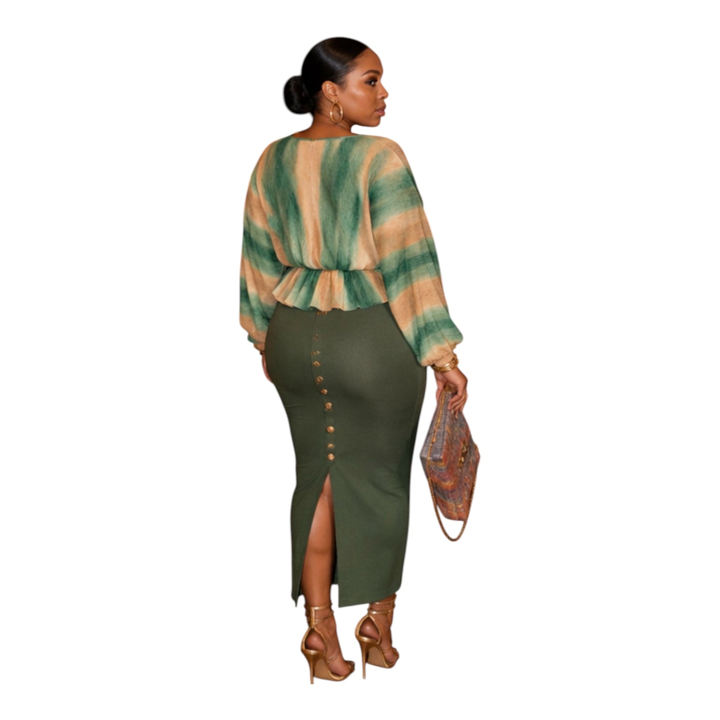 The color me chic blouse