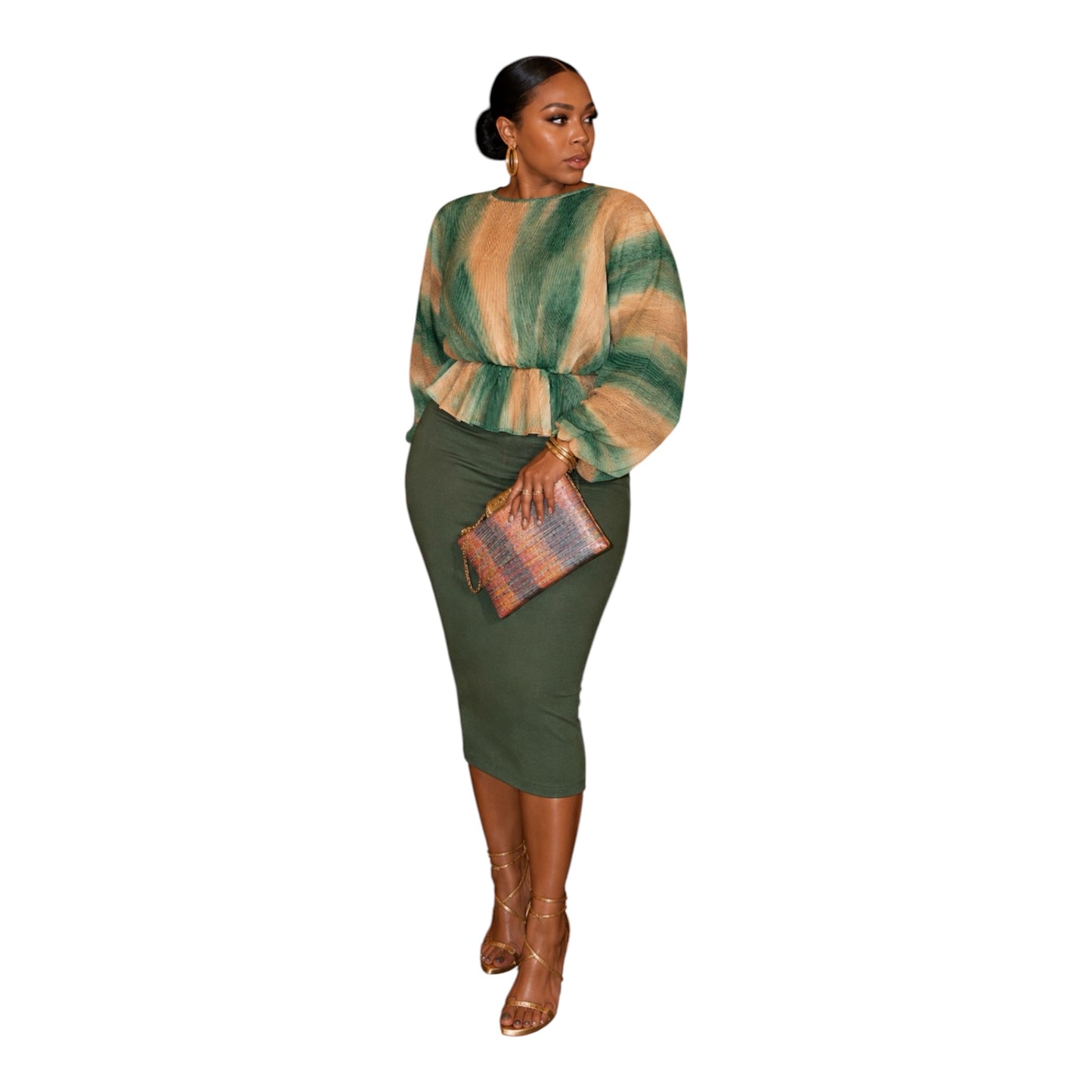 The color me chic blouse