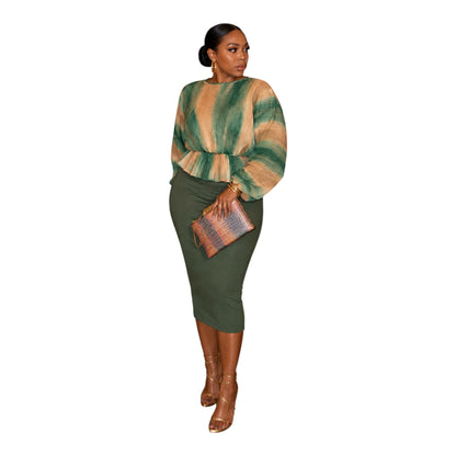 The color me chic blouse