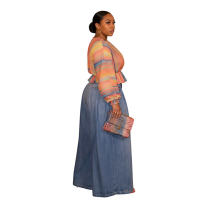 The color me chic blouse
