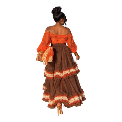 Miss Lady maxi skirt