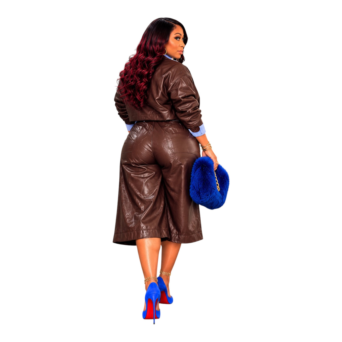 Brown sugar leather set