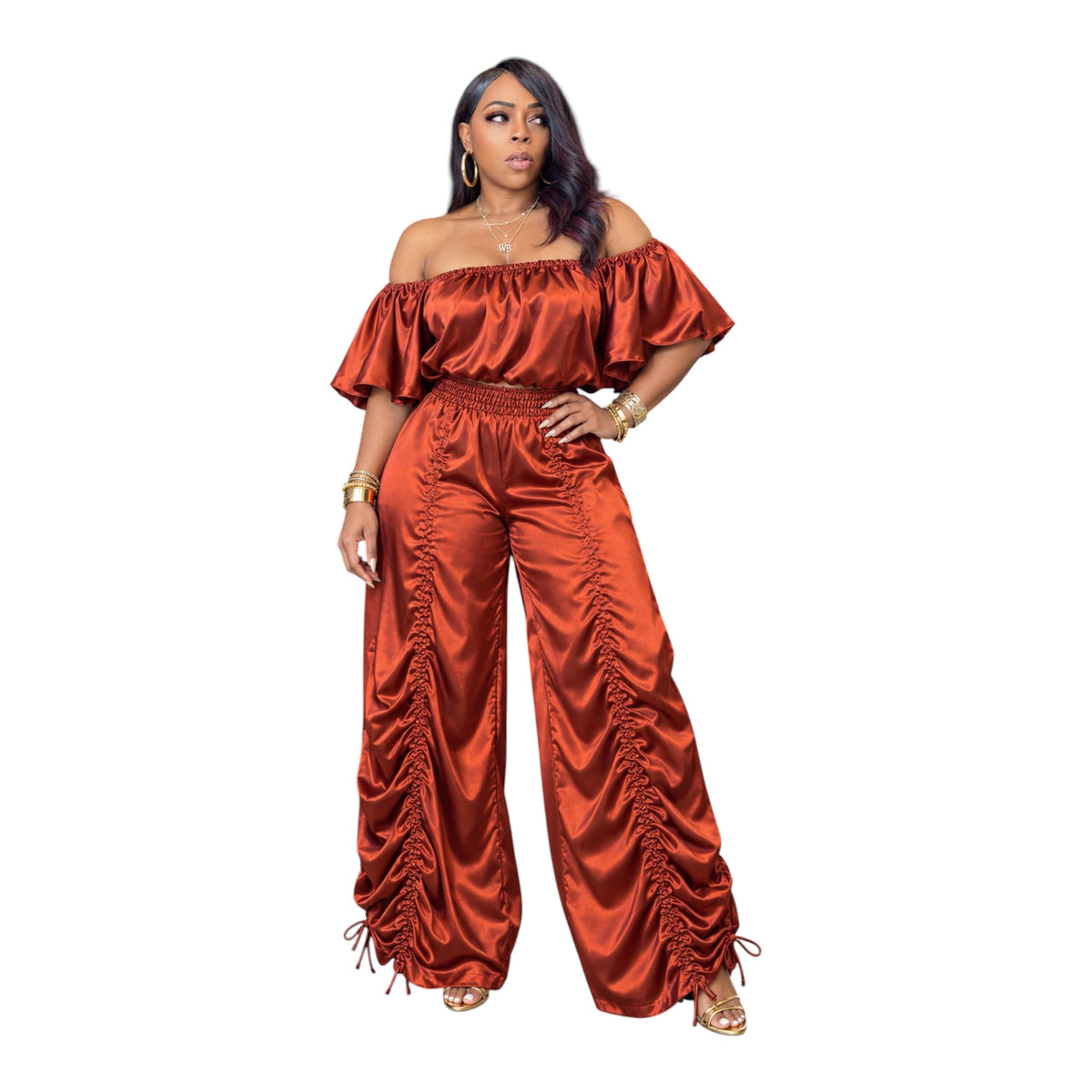 The satin status set