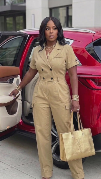 The chic utility jumpsuit